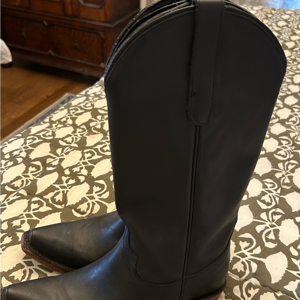Black Heeled Boots for Women